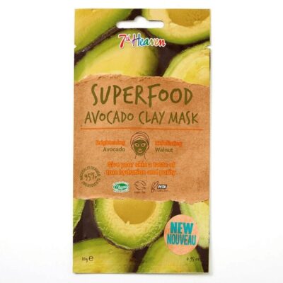 Pack of 12 - Superfood Avocado Clay Mask