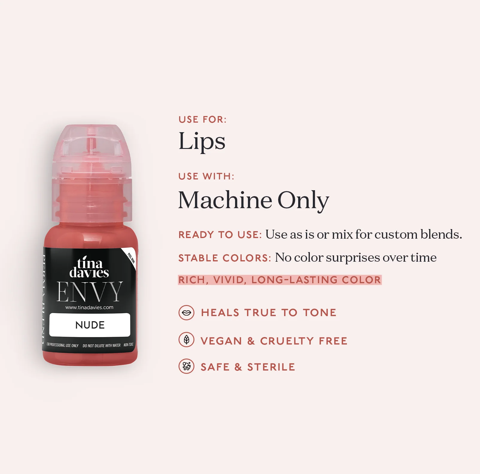 Envy Lip Pigments - Envy Nude - Image 6