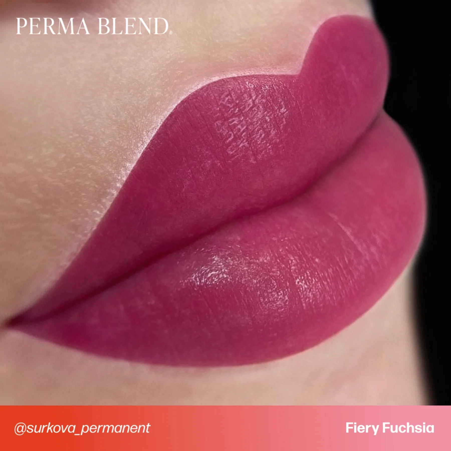 Perma Blend Lip Pigments - Fiery Fuchsia - Image 2