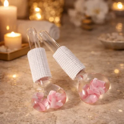 Pack Of 2 – Floral Heart Facial Ice Rollers