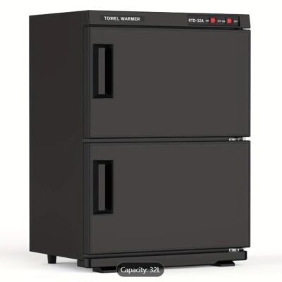 32L Hot Towel Cabinet / Steriliser – Black