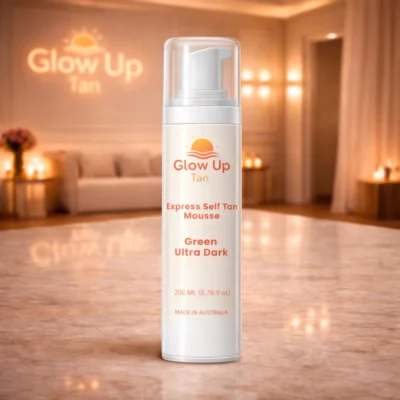 Express Self Tan Mousse - Green - Ultra Dark