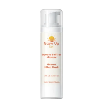 Express Self Tan Mousse - Green - Ultra Dark