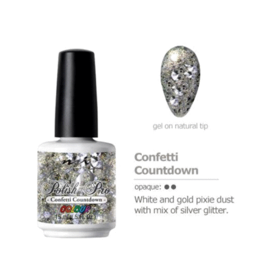 Gel Polish Colours NSI - Confetti Countdown