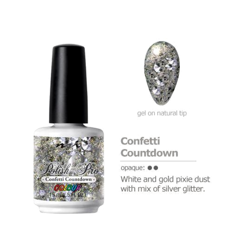 Gel Polish Colours NSI – Confetti Countdown
