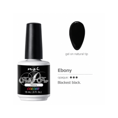 Gel Polish Colours NSI - Ebony