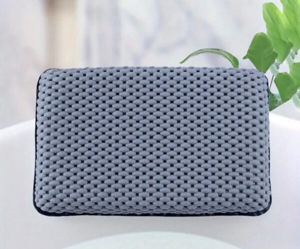 Grey Ergonomic Head Spa Pillow for Salon Basin Support