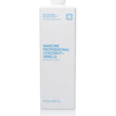 Mancine Professional Hand + Body Lotion / Coconut + Vanilla 1 Litre