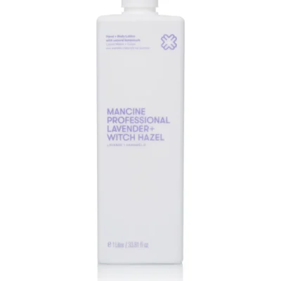 Mancine Professional Hand + Body Lotion / Lavender + Witch Hazel 1 Litre