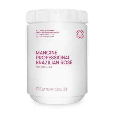 Mancine Professional Natural Strip Wax / XXX Brazilian Rose 800g