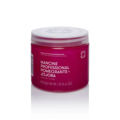 Mancine Professional Salt Body Scrub / Pomegranate + Jojoba 520g