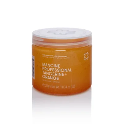 Mancine Professional Salt Body Scrub / Tangerine + Orange 520g