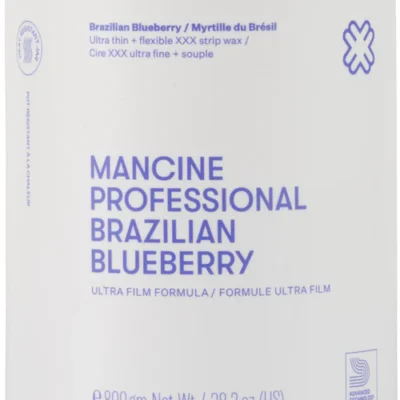 Mancine Professional Ultra Film Strip Wax / Brazilian Blueberry 800g