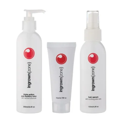 ingrown(zone)™ Bundle / Cream, Serum & Triple Action Lotion