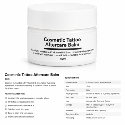 Cosmetic Tattoo Aftercare Balm (15g pot)