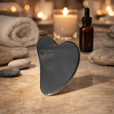 Gua Sha Silver Metal