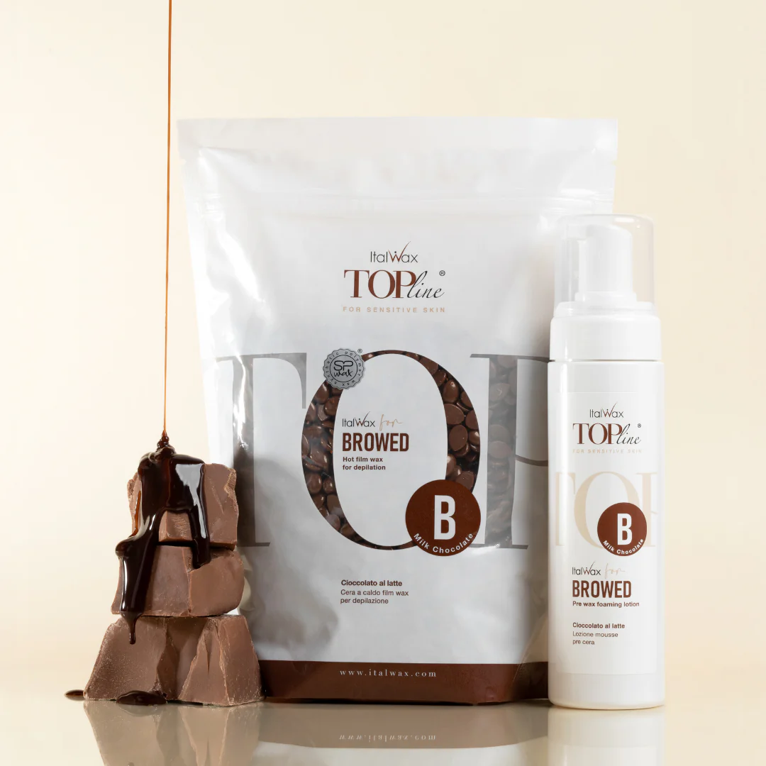 Italwax For Browed - Topline Milk Chocolate Wax, 750g - Image 4