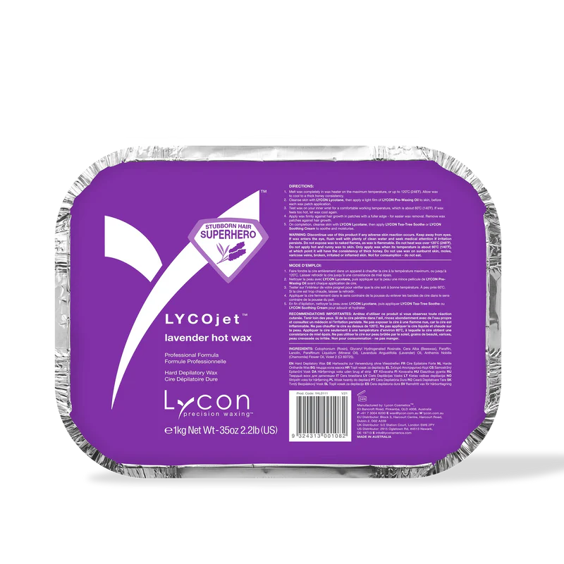 LYCOjet Lavender Hot Wax - 1kg