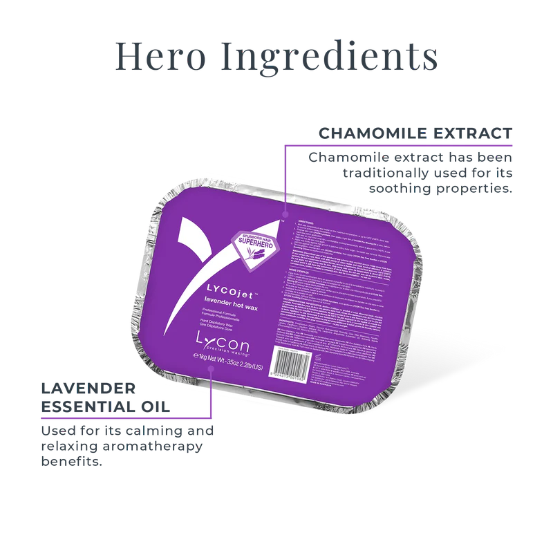 LYCOjet Lavender Hot Wax - 1kg - Image 2