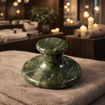 Mushroom Jade Stone Massage Tool