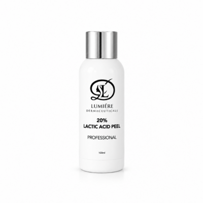 20% Lactic acid peel (100ml) - Professional Use Only