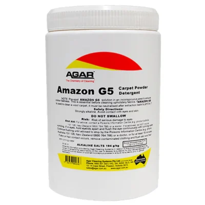 Agar Amazon G5 Concentrated Carpet Cleaning Powder -  1Kg