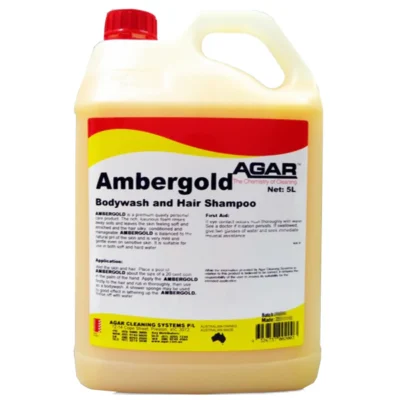Agar Ambergold Premium Body Wash and Hair Shampoo - 5Lt