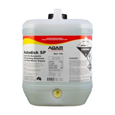 Agar Autodish SP Hard Water Commercial Dishwasher Detergent - 10Lt