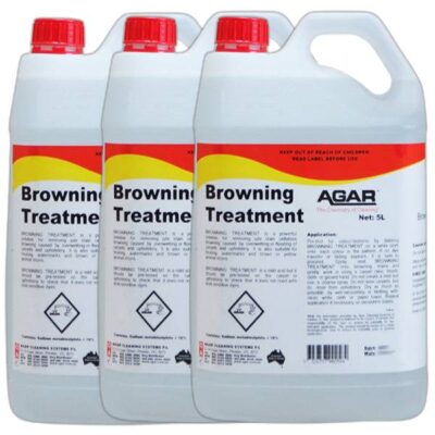 Agar Browning Treatment Stain Remover - 3 X 5Lt