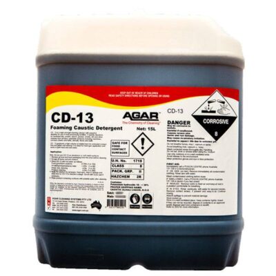 Agar CD-13 Foaming Caustic Detergent - 15Lt