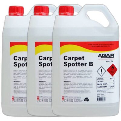 Agar Carpet Spotter B Stain Remover - 3 X 5Lt