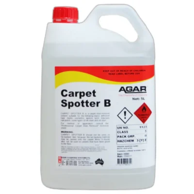 Agar Carpet Spotter B Stain Remover - 5Lt