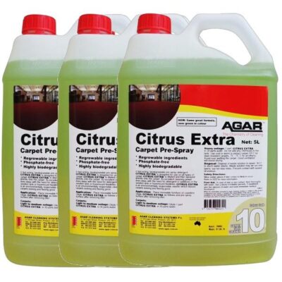 Agar Citrus Extra Carpet Cleaner | Prespray - 5Lt X 3