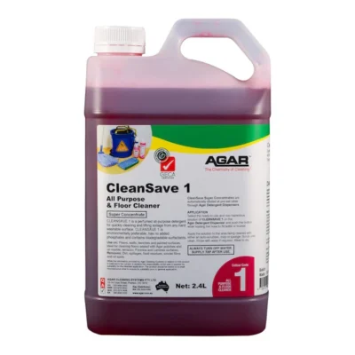 Agar CleanSave 1 All Purpose & Floor Cleaner | Floral fragrance - 2.4 Lt