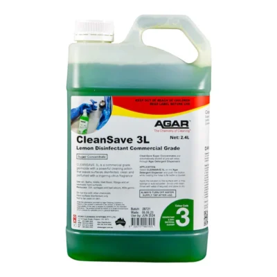 Agar CleanSave 3L Lemon Disinfectant Concentrated - 2.4Lt