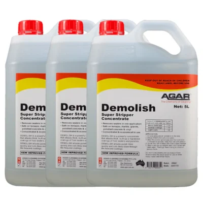 Agar Demolish Floor Stripper - 3 X 5Lt