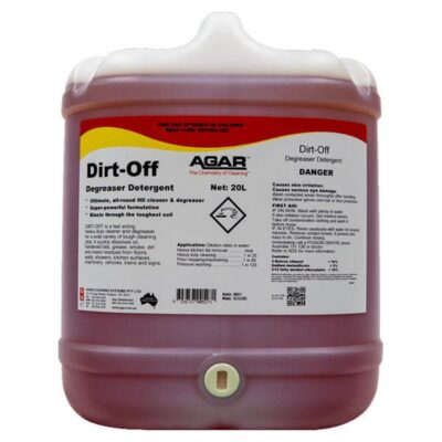 Agar Dirt Off Heavy Duty Degreaser - 20Lt