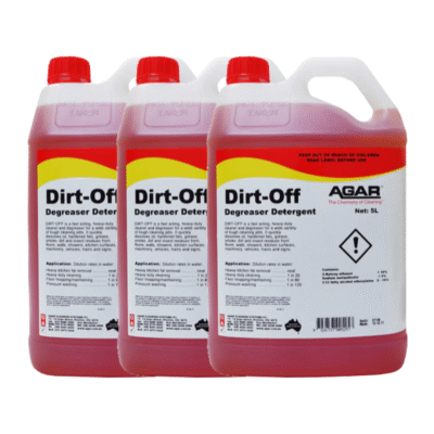 Agar Dirt Off Heavy Duty Degreaser - 3 X 5Lt