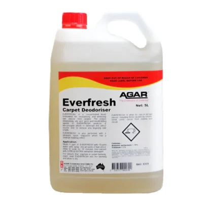 Agar Everfresh Carpet Deodoriser and Kill Germs - 1 X 5Lt