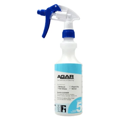 Agar Fast Glass Window or Glass Cleaner - 500ml Empty Dispensing Bottle