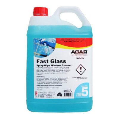 Agar Fast Glass Window or Glass Cleaner - 5Lt