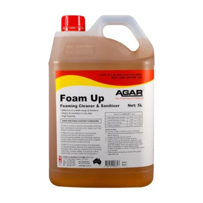 Agar Foam Up Cleaner and Sanitiser - 5Lt