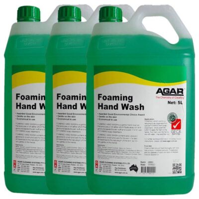 Agar Foaming Hand Wash - 3 X 5Lt