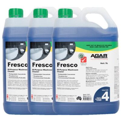 Agar Fresco All in One Washroom Cleaner Eco-Friendly - 3 X 5Lt