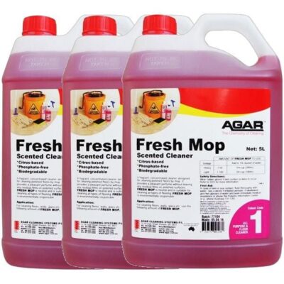 Agar Fresh Mop Eco Friendly | Citrus Fragrance - 3 X 5Lt