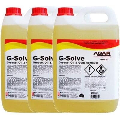 Agar G Solve Carpet Cleaner (Pre-Spray) - 3 X 5Lt