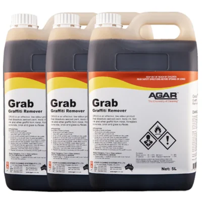 Agar Grab Graffiti Remover - 3 X 5Lt