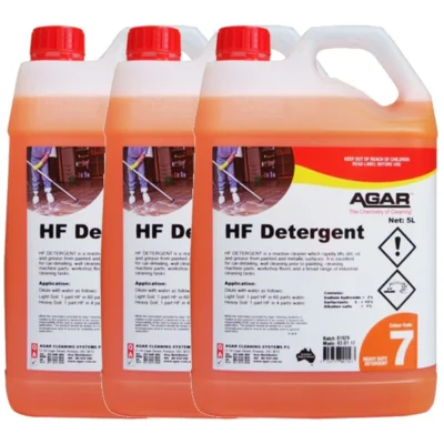 Agar HF Detergent for Painted and Metallic Surfaces - 3 X 5 Lt