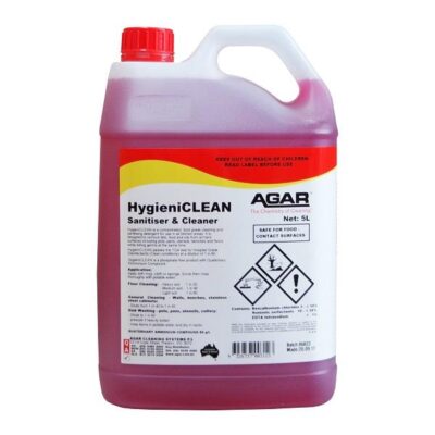 Agar Hygieni Clean Food Grade Cleaner and Sanitiser - 5Lt