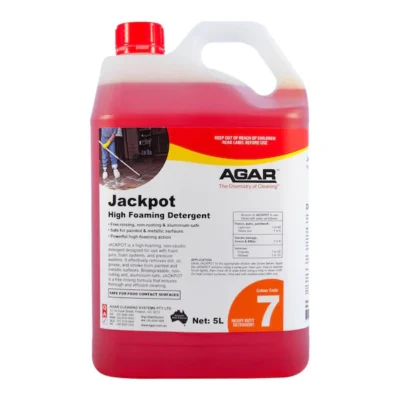 Agar Jackpot High Foam Degreaser for Foaming Gun and Pressure Washer - 5Lt